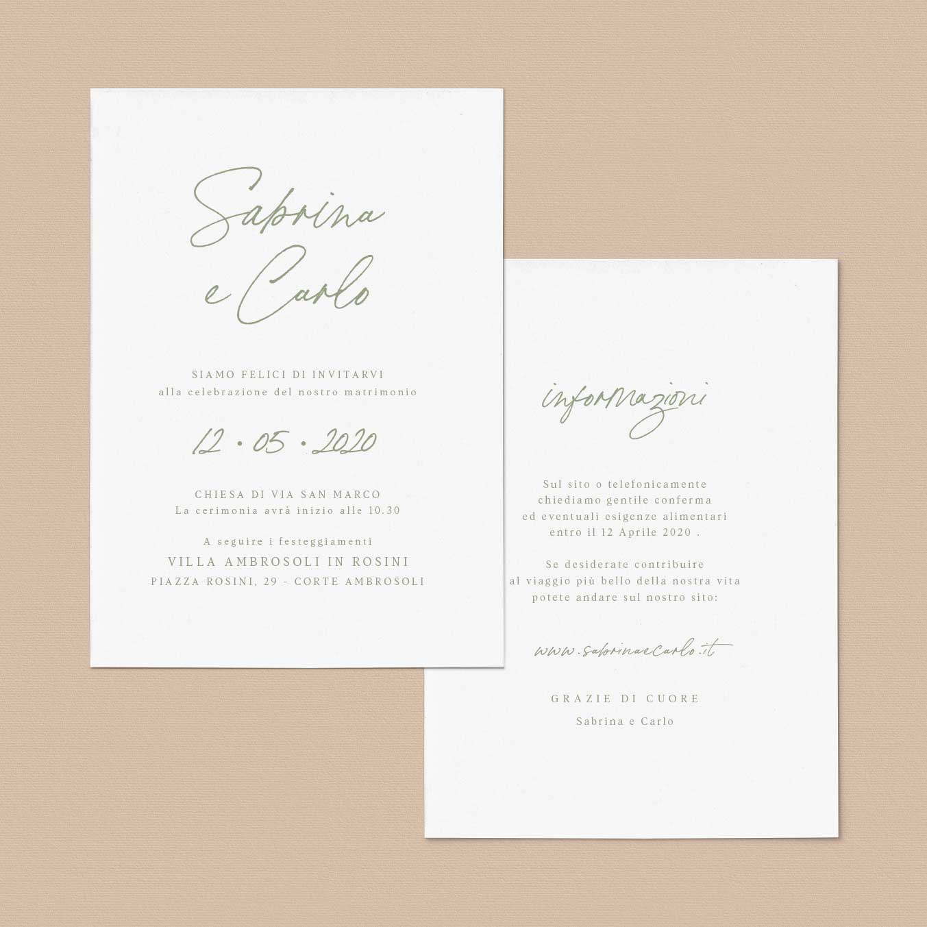 Partecipazioni-di-nozze-invito-di-matrimonio-Boho-Chic-Shabby-personalizzate-moderne-verde-rustico-rustic